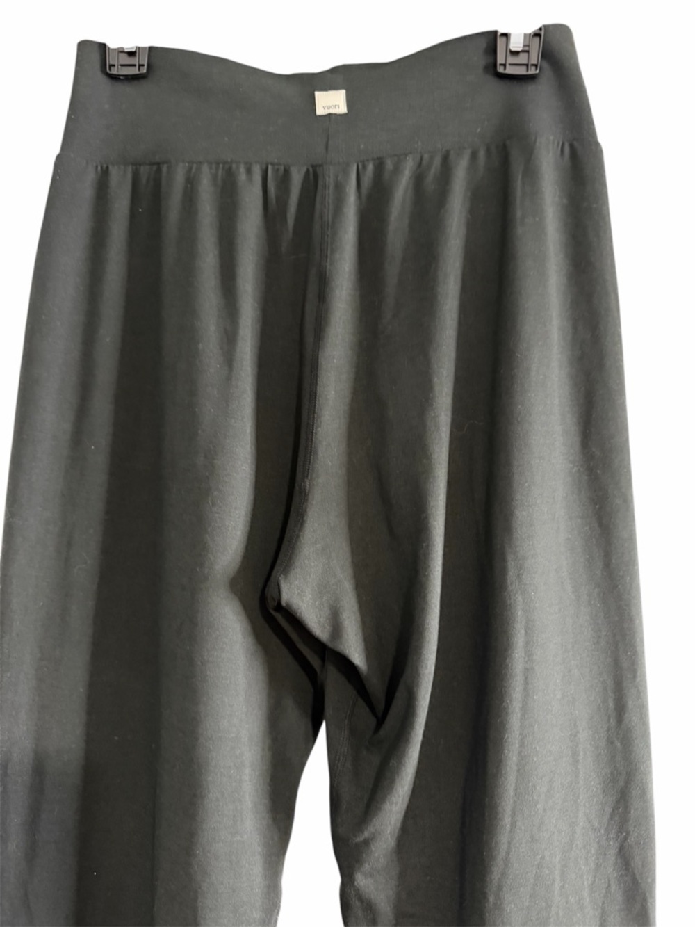 Vuori Black High-Rise Lux at Ease Cropped Performance Joggers Small - Picture 4 of 11